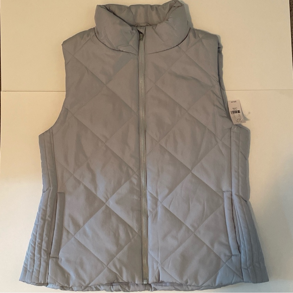 NY&Co gray (powder blue) NEW puffer vest